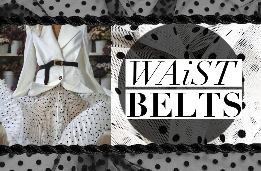 waist belt fashion trend style