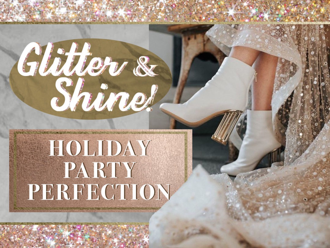 glitter outfits for holiday parties
