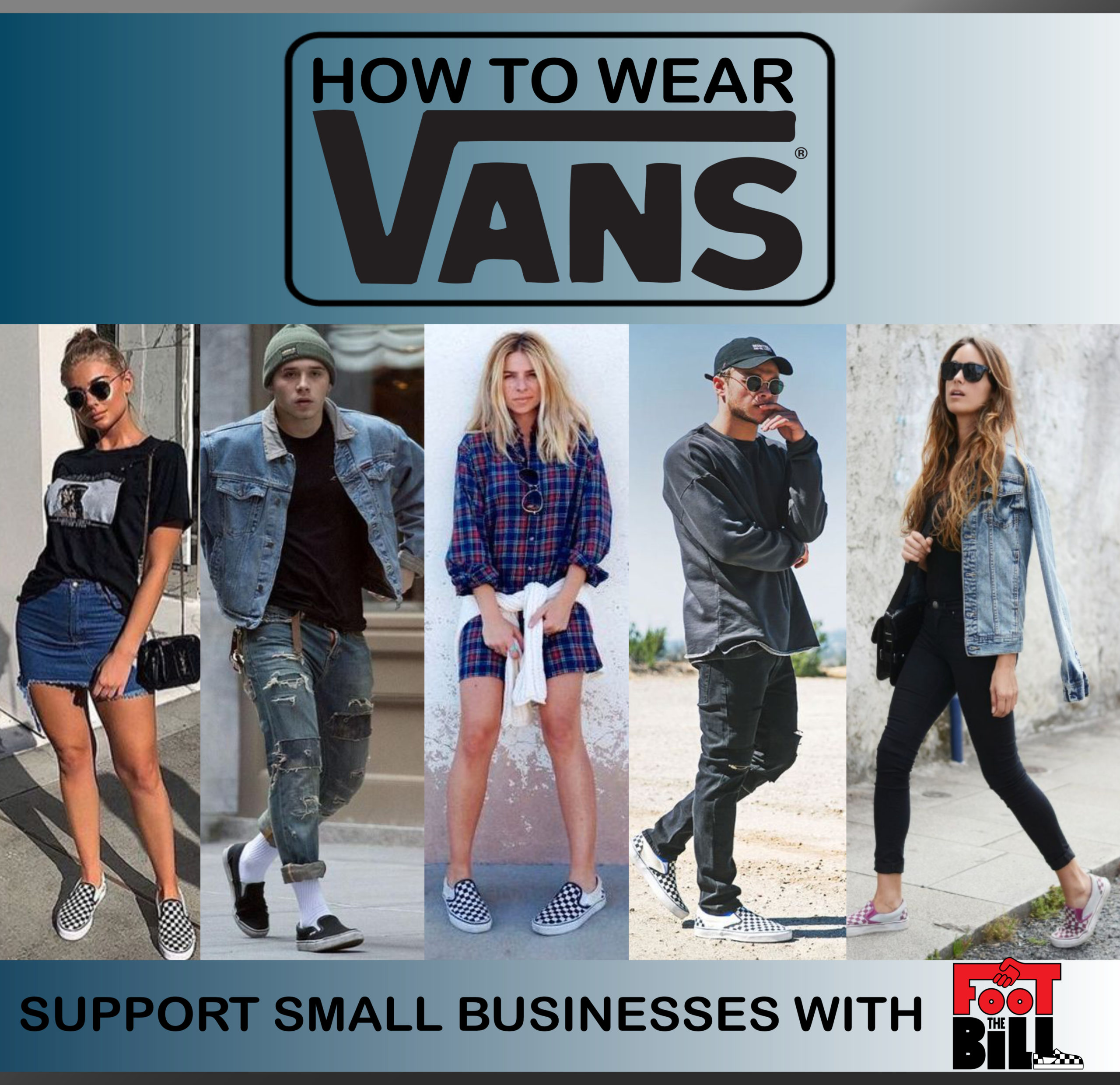How To Style Checkerboard Slip-On Vans | vlr.eng.br