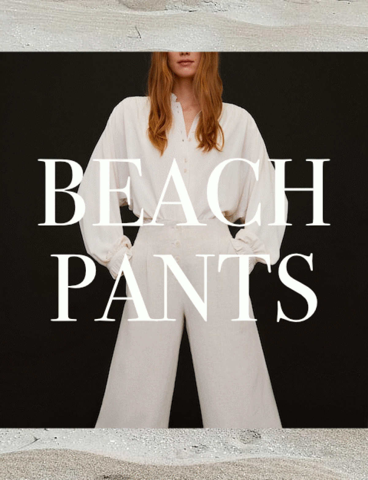 ZARA Beach Pants
