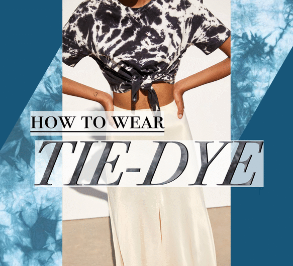 how to wear tie dye
