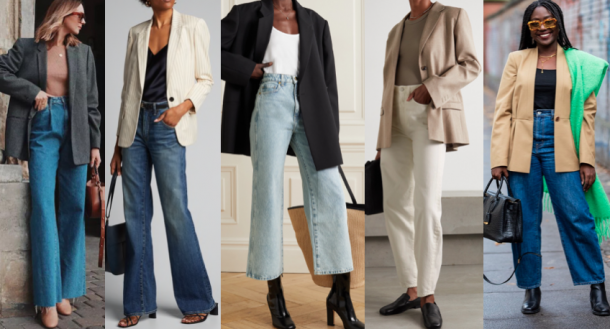 Four Ways to Wear Full Leg Jeans - Madison to Melrose
