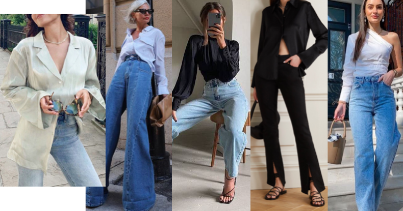 Four Ways to Wear Full Leg Jeans - Madison to Melrose