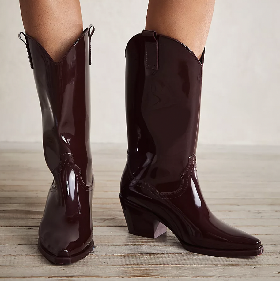 interesting rain boots
