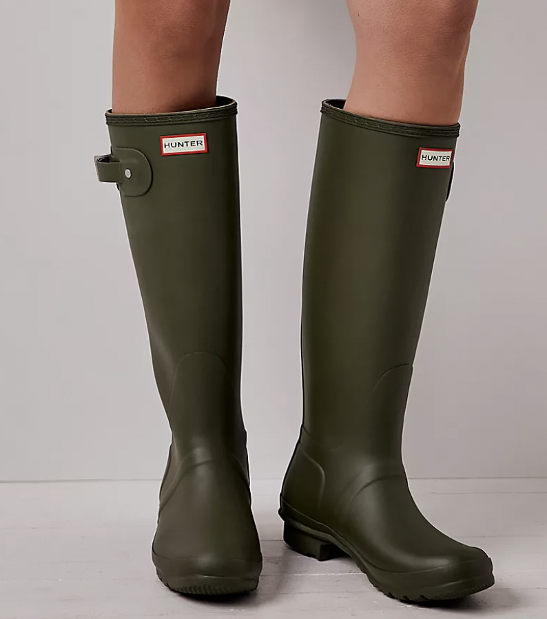 chic rain boot outfits 