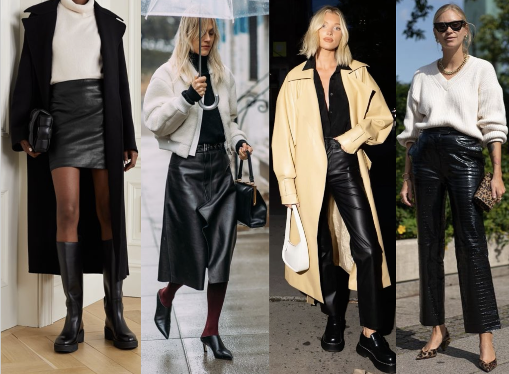 leather outfit ideas 2023