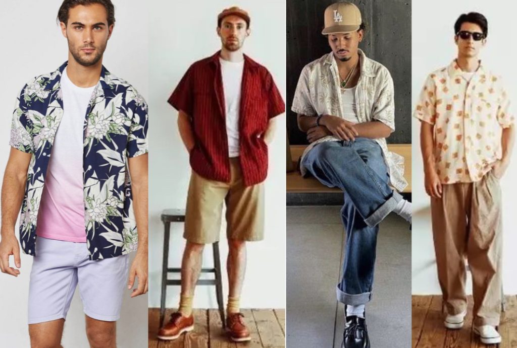 men's layered button up outfit ideas