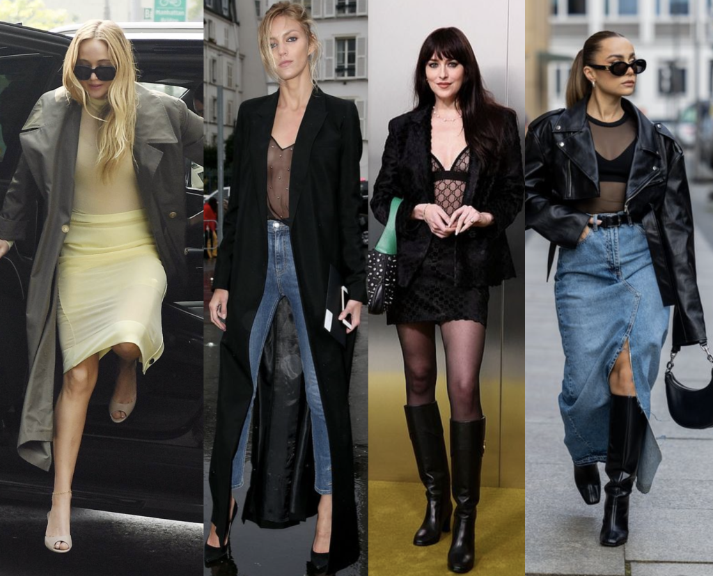 The Sheer Dress Trend: How To Wear It, Inspired by Celebrities - Madison to  Melrose