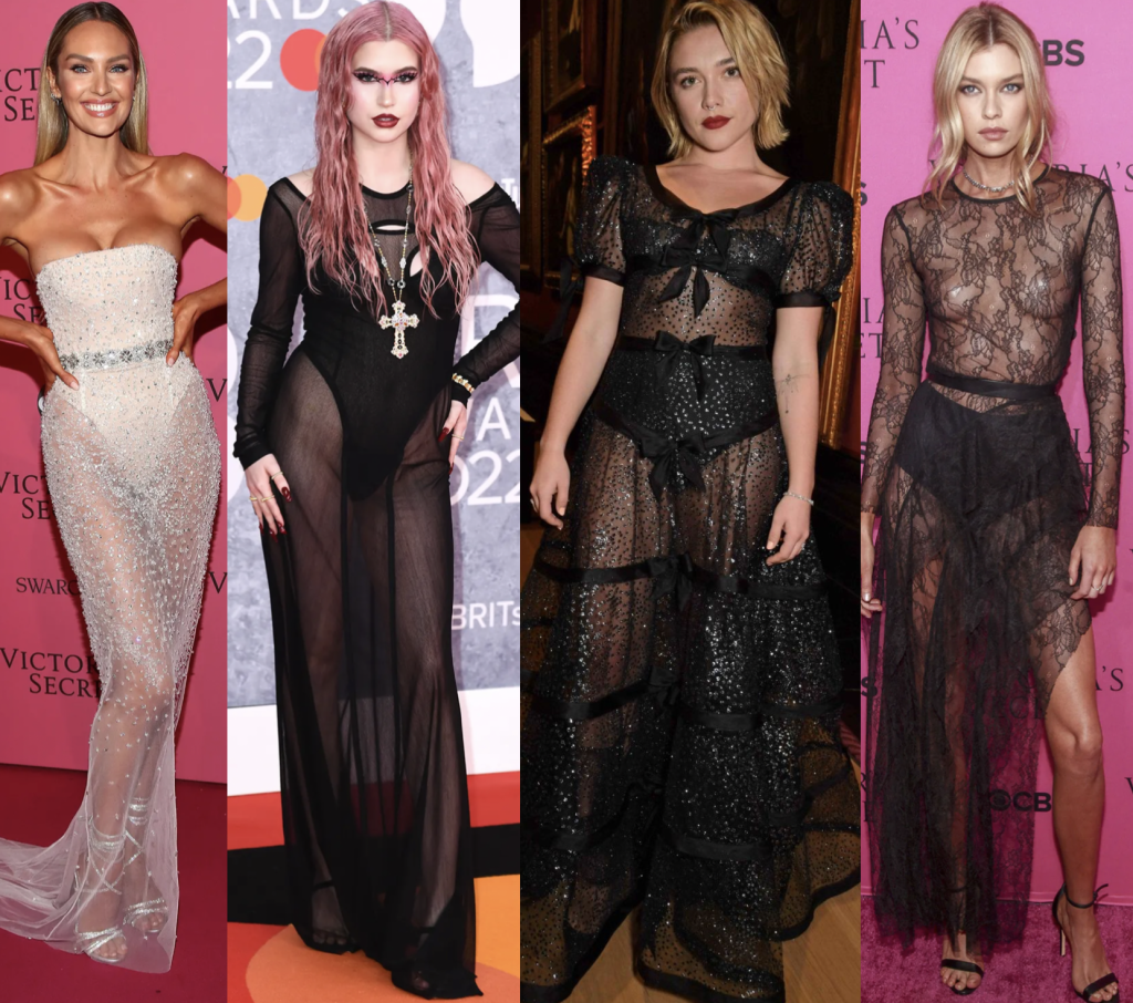 The Sheer Dress Trend: How To Wear It, Inspired by Celebrities