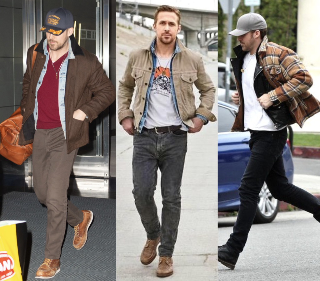 Ryan gosling plaid on sale jacket