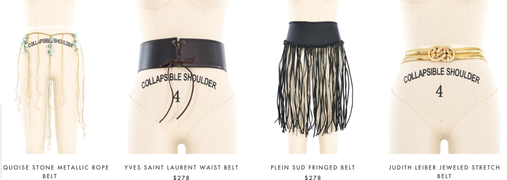 Waist Belts - Madison to Melrose