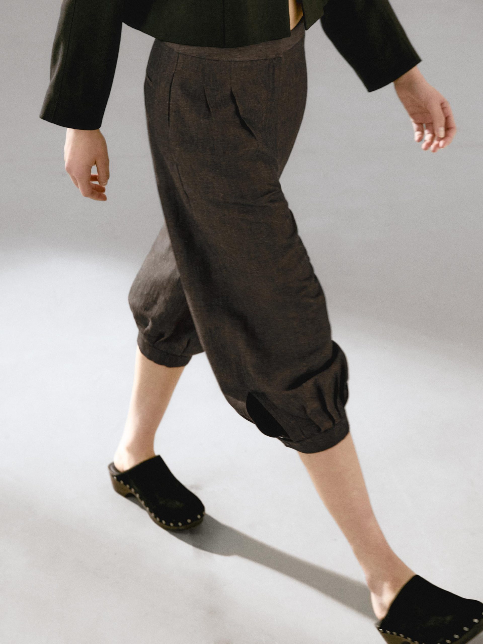 JuneCC Balloon Pant - Light Grey